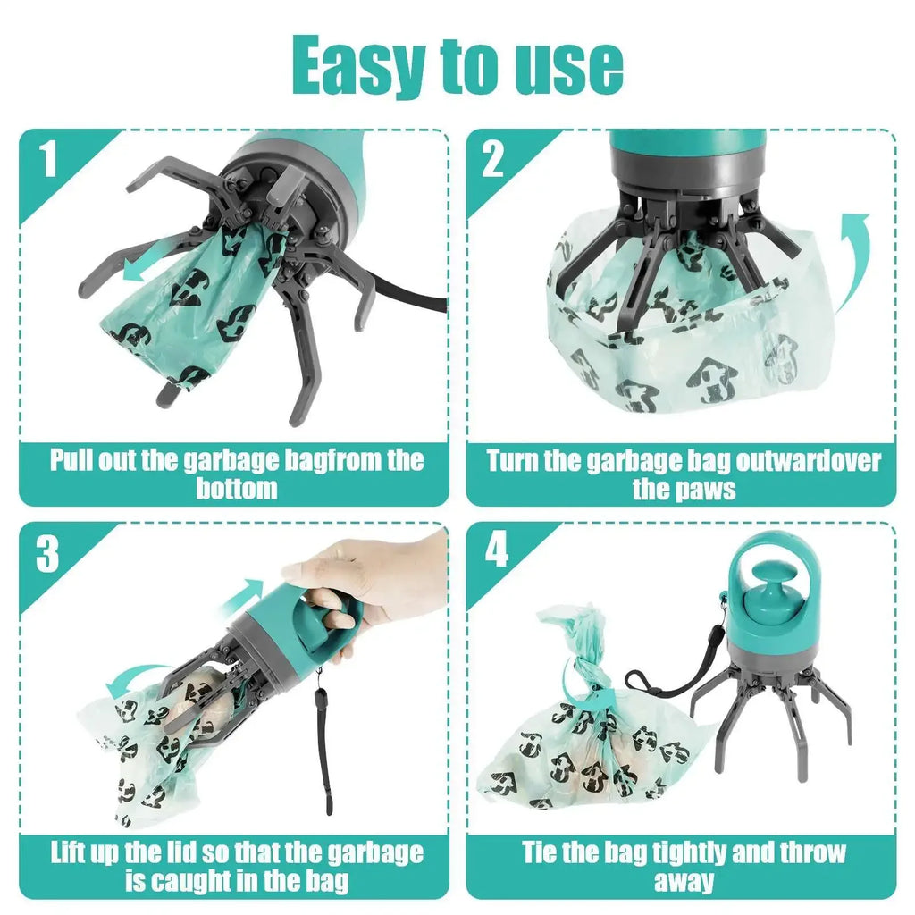 Pocket Poop Claw Pickup Tool