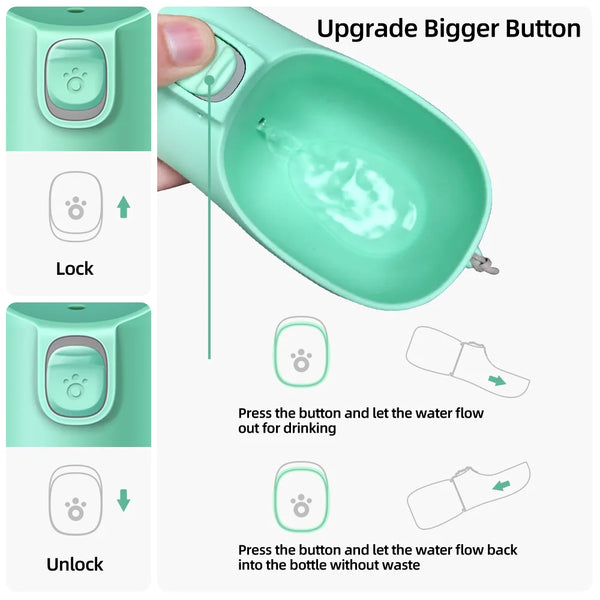 SipMate Portable Pet Water Bottle