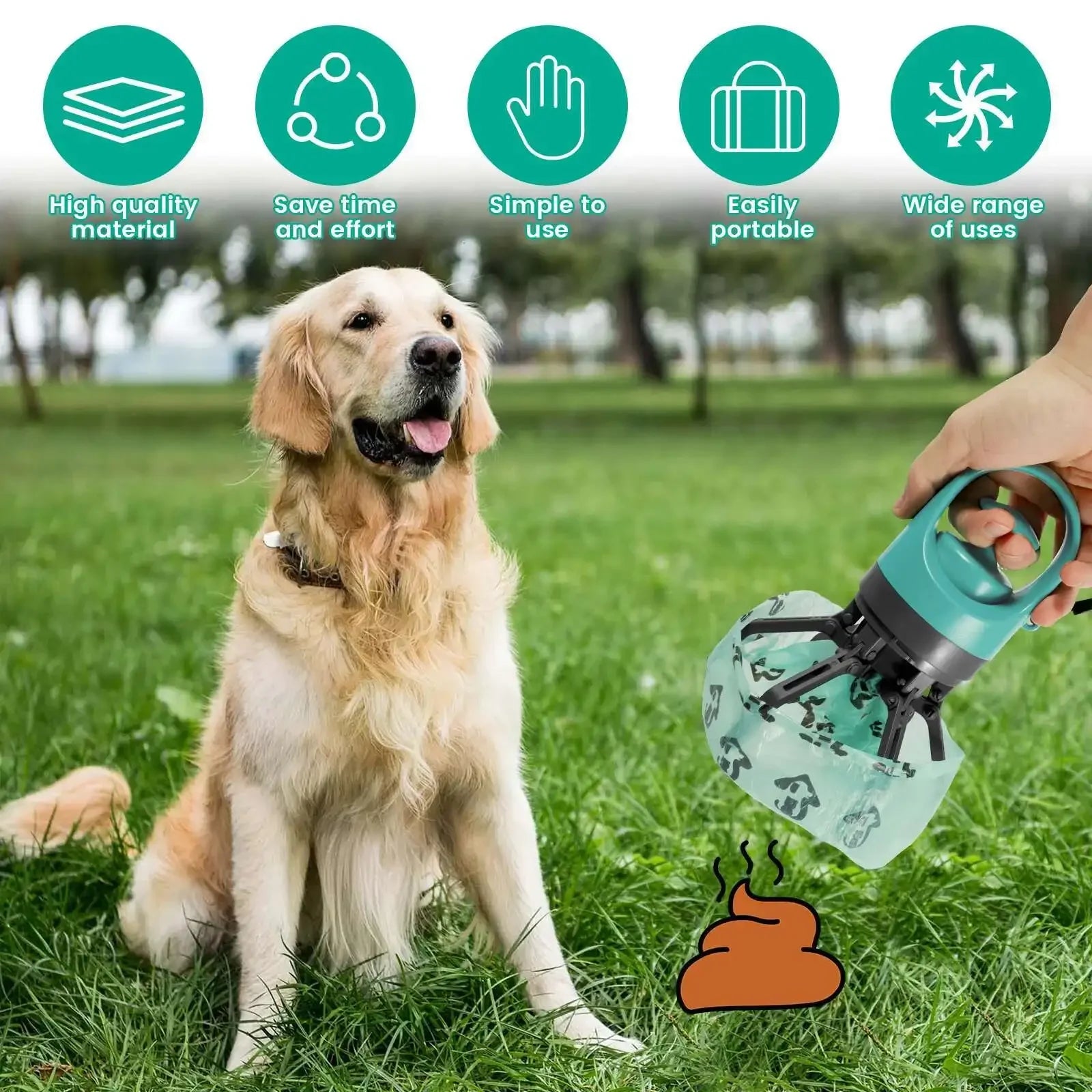 Pocket Poop Claw Pickup Tool