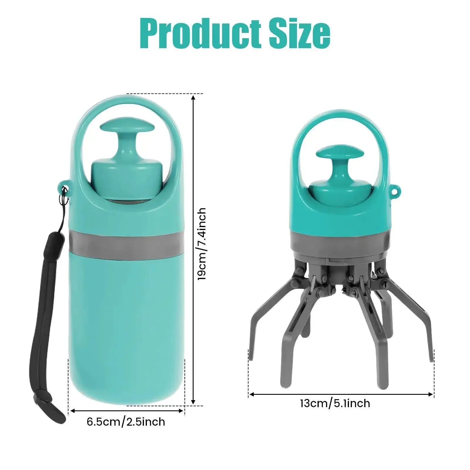 Pocket Poop Claw Pickup Tool
